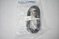 Clear Power Indoor Dryer Range Cord 4-Wire 50AMP Black 6' 6/2 8/2 SRDT CP10023