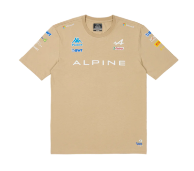 Palace Kappa for Alpine T-shirt Tan | eBay