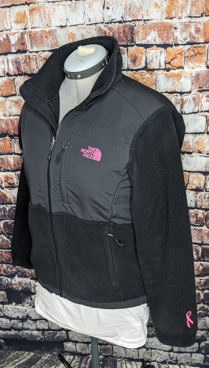 TNF The North Face Denali Jacket Fleece Pink Ribbon Breast Cancer