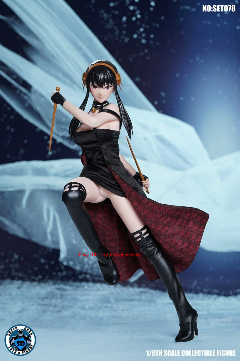 SUPER DUCK SET078 Thorn Princess Yor Forger 1/6 Head Clothes No