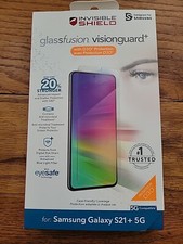 InvisibleShield GlassFusion VisionGuard Screen Protector for Samsung Galaxy...