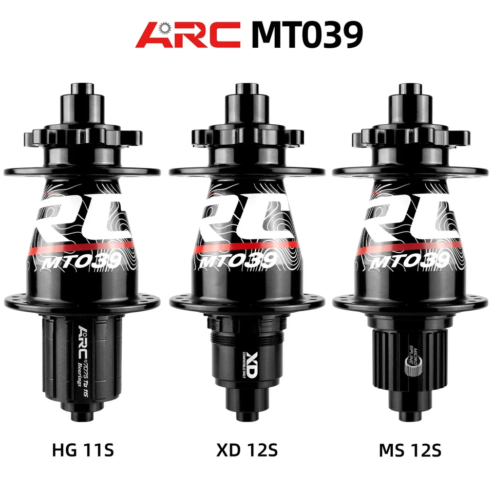 HG XD MS MTB Mountain Bike Hub 32H 6 Bolts Front Rear Hub 11 12 Speed Hub - Image 2 of 4