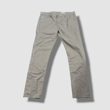 $215 AG Jeans Men's Gray Slim Tellis Corduroy Jeans Pants Size 38x34