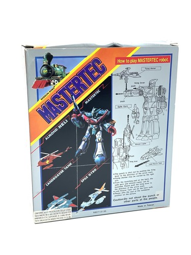 Takatoku Toys Deluxe SASURAIGER J9-3 vintage MASTERTEC Batrain Boxed # CQ - Picture 3 of 10