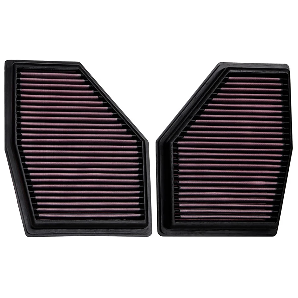 Filtros de ar laváveis de desempenho K&N 33-3155 para 2020-24 BMW M850i / 20-23 M550i - Imagem 3 de 4