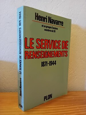Der Informationsdienst - Henri NAVARRE - PLON - 1978