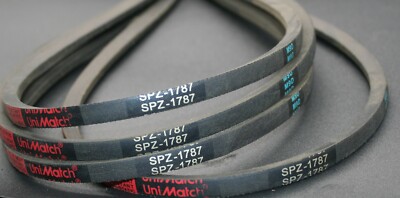 Four (4) Jason Megadyne Unimatch SPZ-1787 M9D V-Belt 1787 MM Long NEW