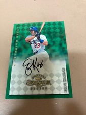 1999 Donruss signature series millennium marks Eric Karros autograph