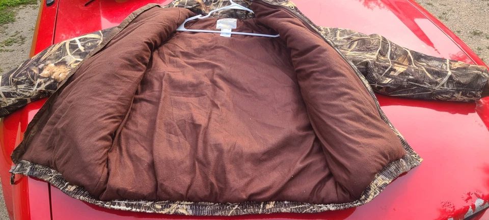 Abrigo Chaqueta Hombre WHITEWATER DUCKS UNLIMITED Advantage Wetlands Camuflaje XL Foto 4 de 4