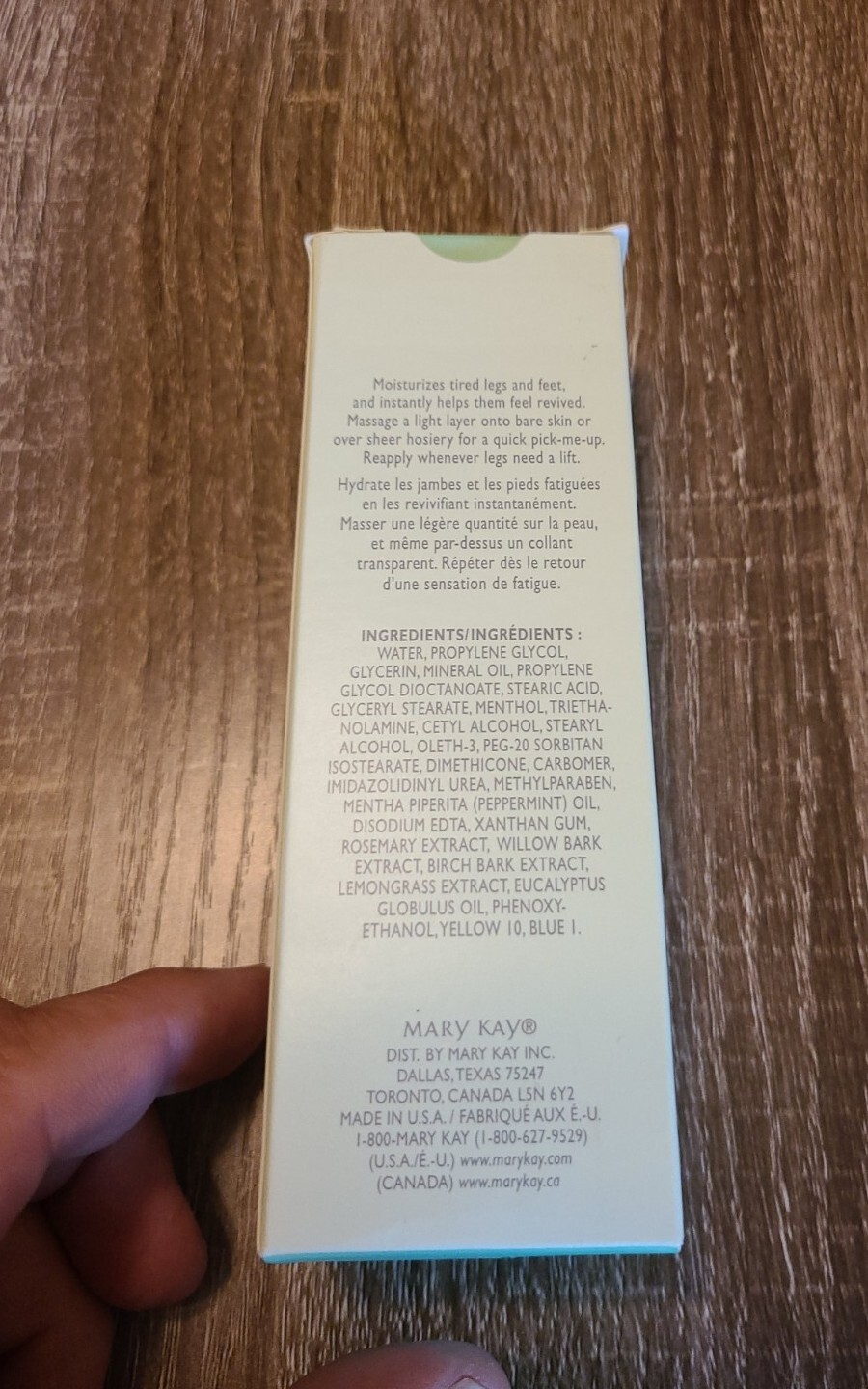 Mary Kay Mint Bliss Energizing Lotion For Feet and Legs 125872 eBay