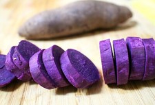 Japanese Purple Sweet Potato 1 LB Excellent yields and flavor. Stores well Acti