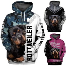 Rottweiler Dog Tracksuit Casual Women Men 3D Print Hoodies Pullovear Sweatshirts