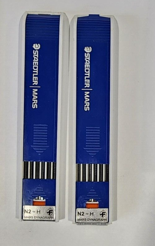 Staedtler Mars Dynagraph Lumograph Non Print Drawing Leads Lot of 12