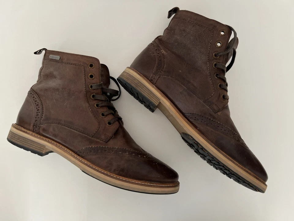 Leder Herren Winter Stiefel Boots Stiefelette Gr. 44 - Bild 3 von 4