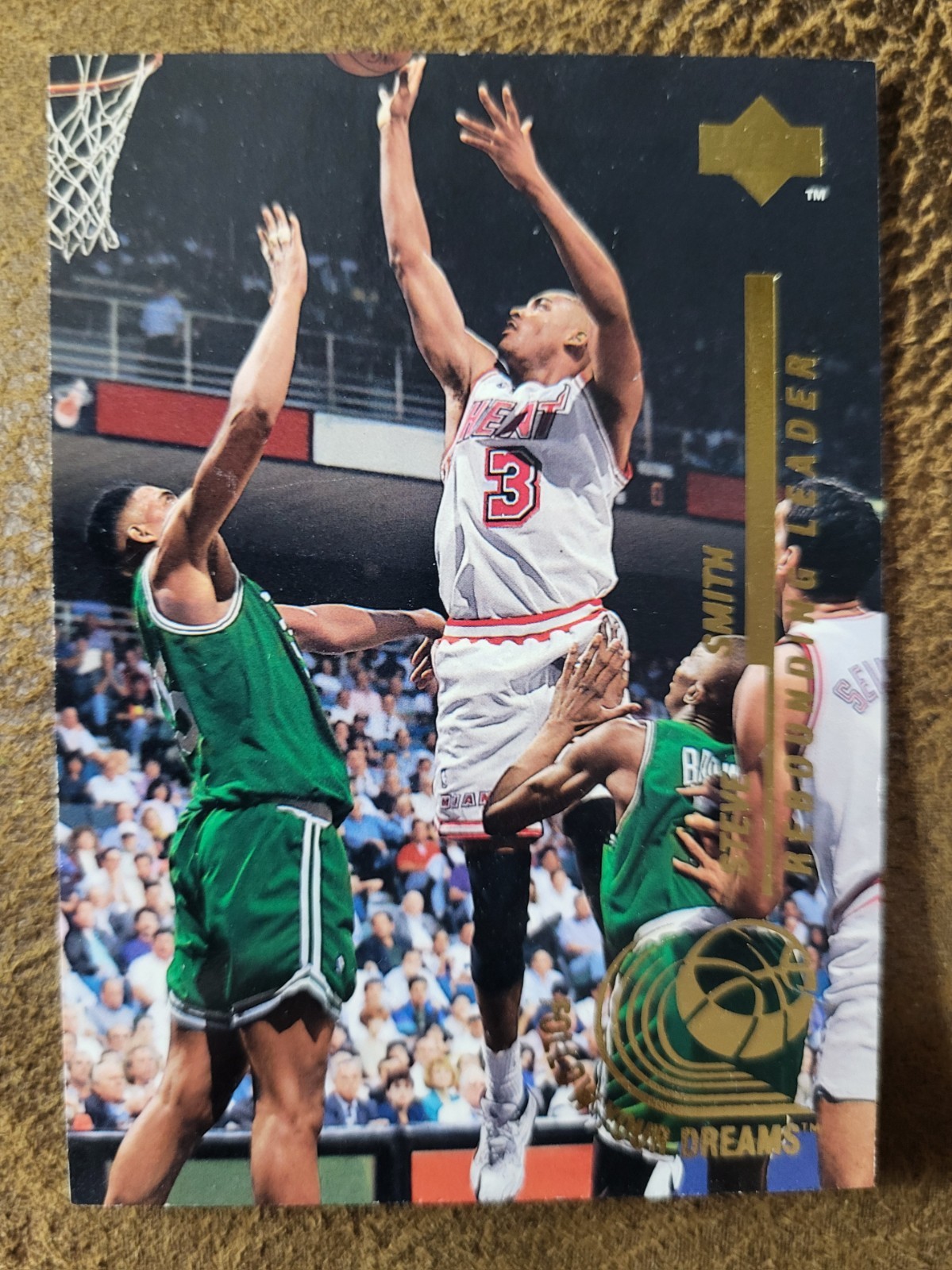 1994 Upper Deck USA Follow Your Dreams Redemption Rebounding Leader Steve Smith