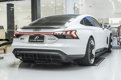 Audi RS e-tron GT / e-tron GT - FD style carbon Trunk Spoiler [Replacment]