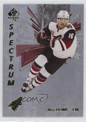 2016-17 SP Authentic Spectrum Silver Max Domi #S-21 1k0r