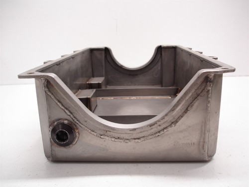 NASCAR HENDRICK ENGINES GM R07 R07.2 CHEVY STAINLESS STEEL DRY SUMP OIL PAN #209 - Foto 5 di 12