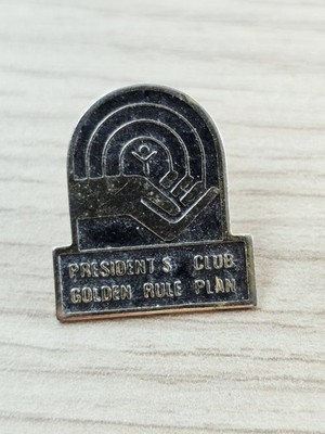 pins pins pins president club golden rule plan metall alt