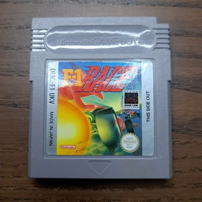 Nintendo F1 Race Game Boy Cartridge UKV Original Rennspiel Link Pak