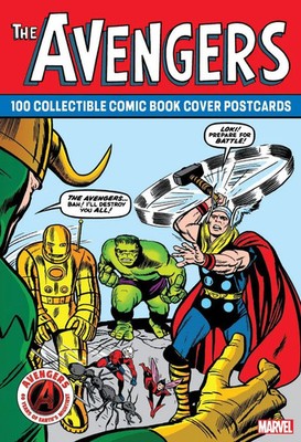 Marvel Entertainment | Avengers: 100 Collectible Comic Book Cover Postcards