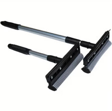 Adjustable Extendable Car Windshield Cleaner Sponge Rubber Squeegee Brush Toolus