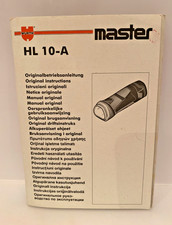 Original Betriebsanleitung - Würth HL 10-A - Akkulampe