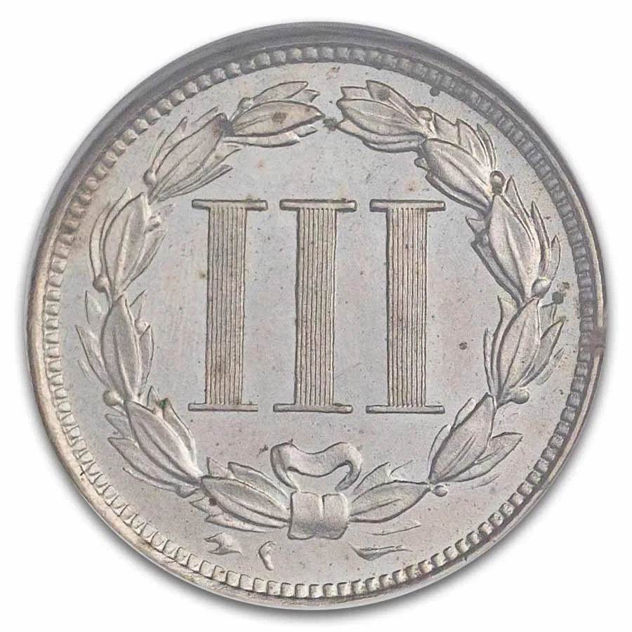 1880 Three Cent Nickel MS-62 NGC - Image 3 of 3
