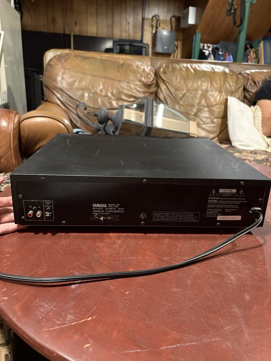 Yamaha CDC-745 Natural Sound 5-Disc CD Player Tested | eBay