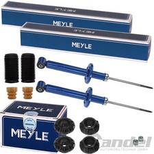2x MEYLE STOSSDÄMPFER+DOMLAGER+PROTECTION KIT HINTEN für VW POLO III 6N1 6N2