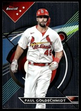 Paul Goldschmidt 2023 Finest #58 Cardinals MLB READ FREE SHIPPING AutographDen