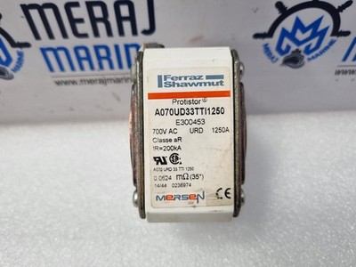 Ferraz Shawmut Protistor A070UD33TTI1250 700V AC URD 1250A IR200kA MRESEN