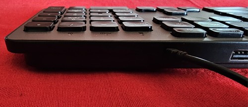 Macally Ultra Slim USB-C W/ 3 Ports Wired Keyboard for MAC WIN CHROME & MORE. - Picture 21 of 24