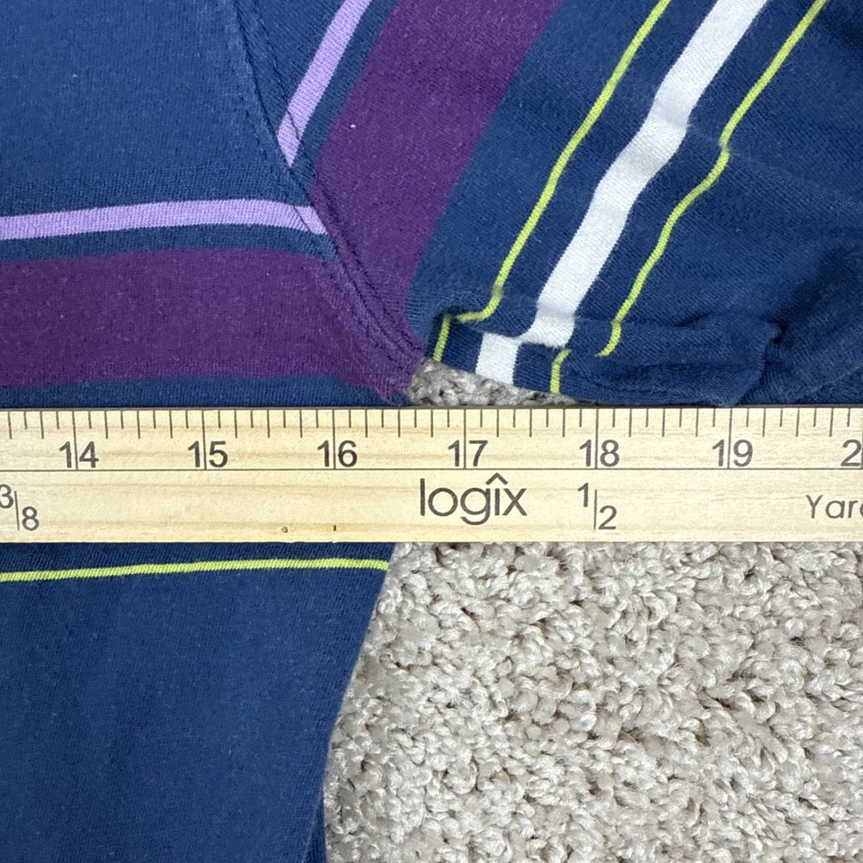 Camisa polo a rayas de manga corta Arizona Jean Co para niños - talla grande juvenil Foto 4 de 4