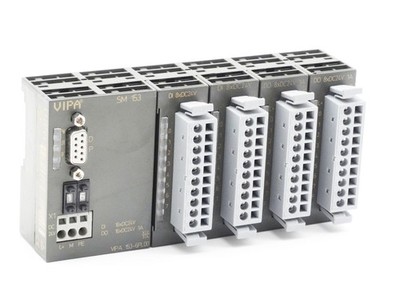 VIPA 153-6PL00 SM153 E:01 16DI 16DO DP Module / Interface Module -used/attn.-