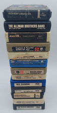 Lot of 13 Vintage 8-Track Tapes Various Genres