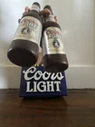 Vintage Coors Light Giant 3-D Hand Holding Beer Bottles Wall Hanging Display