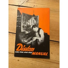Vintage Disston Saw Tool and File Manual. Paperback. Henry Disston & Sons