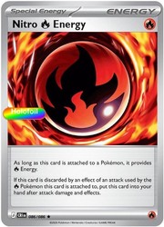 Nitro R Energy 086/086 Holo Rare Chaos Rising Pokémon