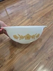 Vintage Pyrex Cinderella Mixing Bowl In The Butterfly Gold Pattern
