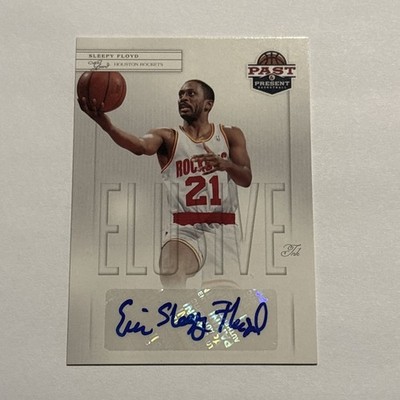 Sleepy Floyd 2011-12 Panini Past & Present Elusive Ink Autograph #SF Rockets 