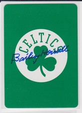 DAVE BING BOSTON CELTICS 1977-1978 SYRACUSE UNIVERSITY AUTOGRAPHED PLAYING CARD