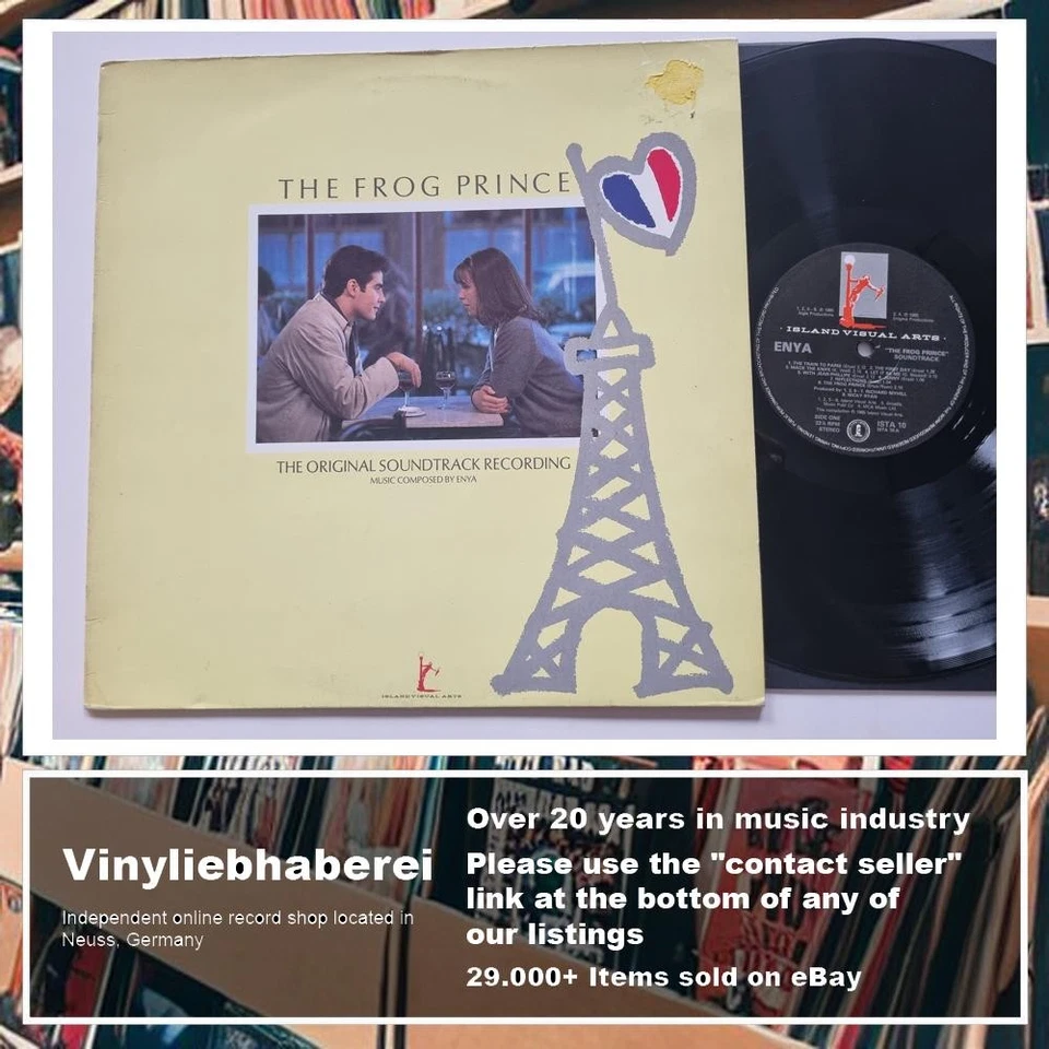 Various/ Enya - The Frog Prince (The Original Soundtrack Recording) Vinyl LP - Image 4 of 4