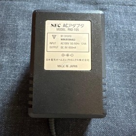 NEC PC Engine CoreGrafx II Console Set Multi-Tap Tennokoe 2 Tested Japan