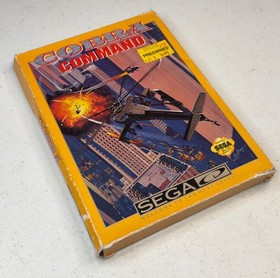 Cobra Command (Sega CD, 1992) Disc and Box, Tested