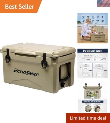 30 Quart Rotomolded Cooler, Built to Stand up to The Rigors of The Journey