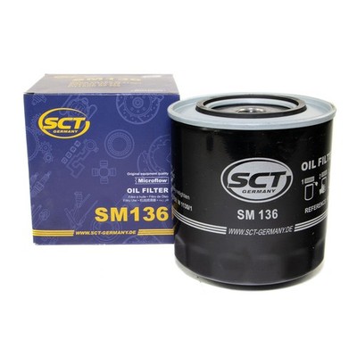 Ölfilter SCT SM136 für Audi 100 A6 VW Transporter T4 Bulli Volvo 850 S70 V70 S80