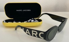 Marc Jacobs Sun RX 21 Women's Black Cat-Eye Sunglasses 54-21-145 W/ Case