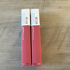 Maybelline SuperStay Liquid Matte Lipstick, 150 , 2 Pack!