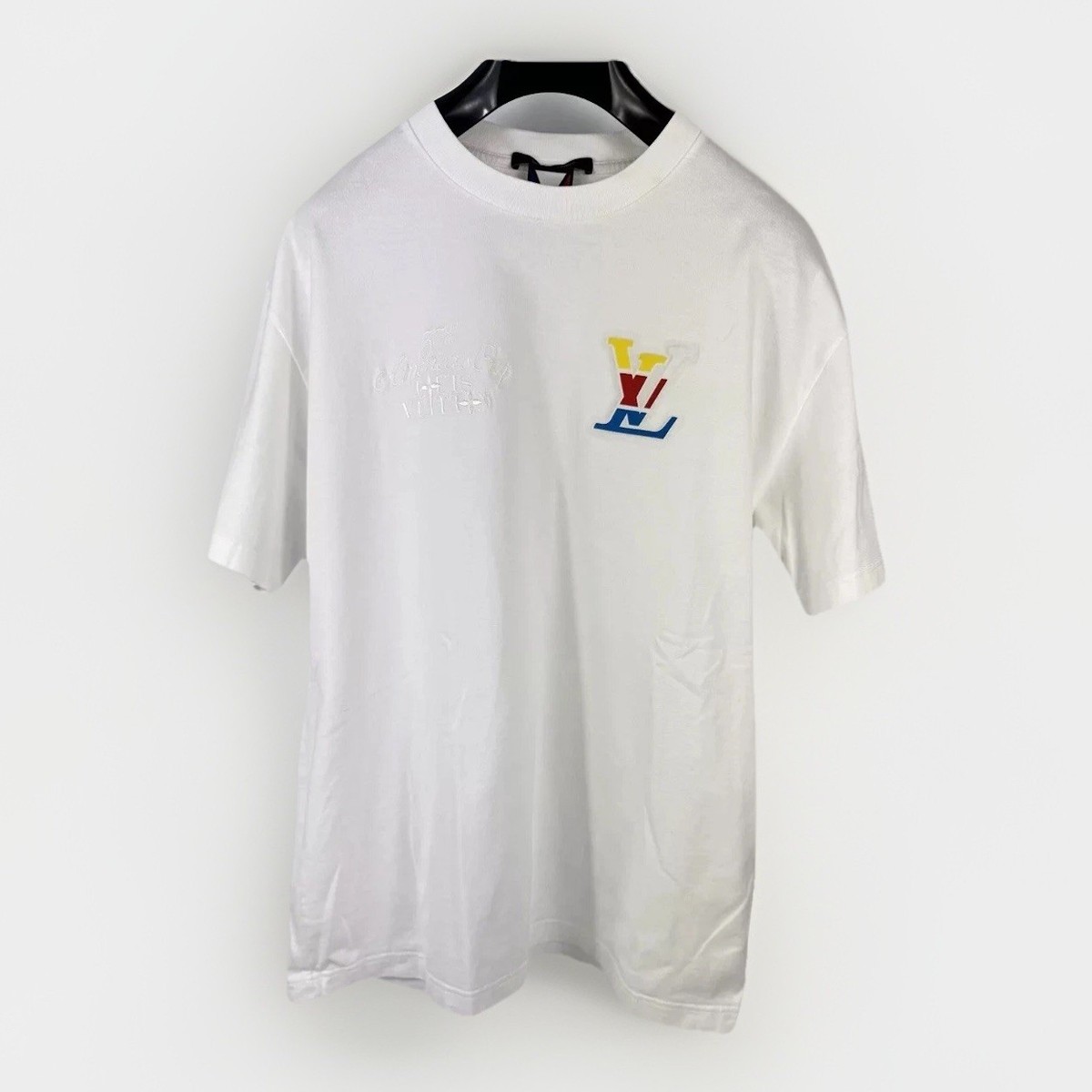 Louis Vuitton X Pharrell - 37th Amaerica's Cup Logo Print T-Shirt